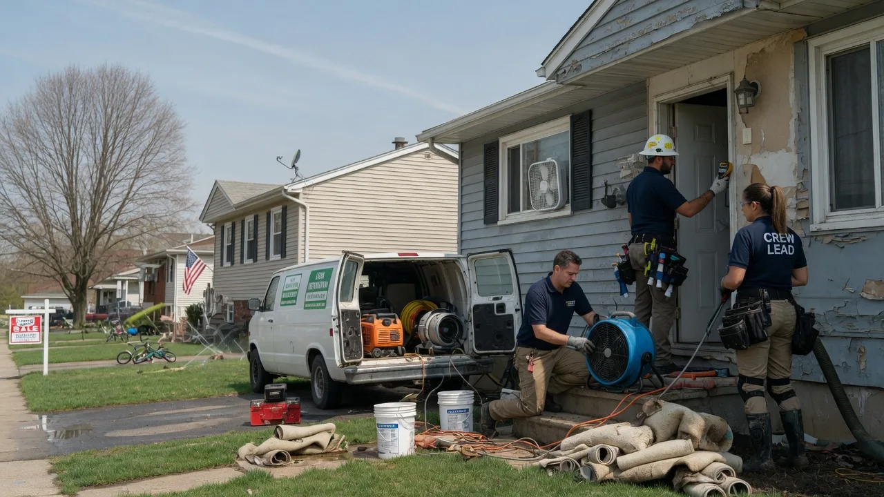 Flood Cleanup in Libertyville, IA near me